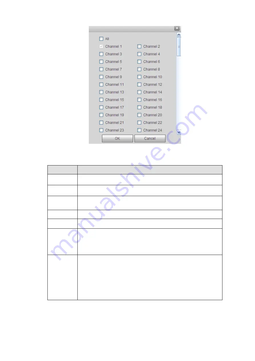 Dahua 6064 Series User Manual Download Page 187