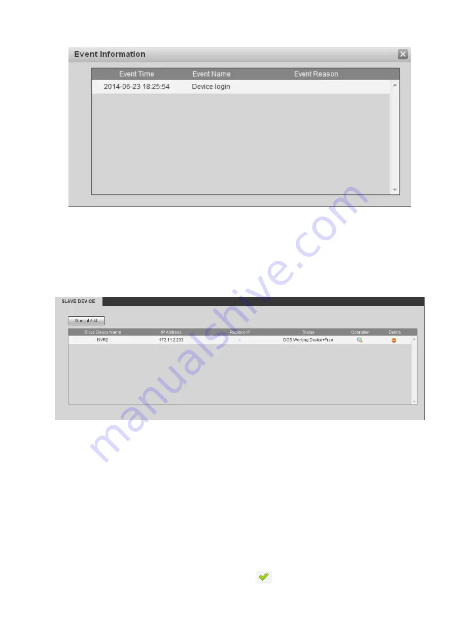 Dahua 6064 Series User Manual Download Page 206