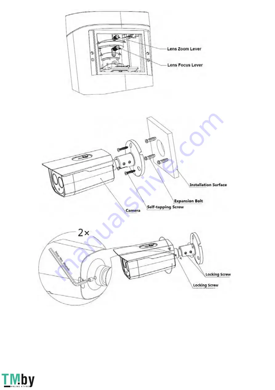 Dahua DH-HAC-HFW1100SP-0360B-S3 Quick Installation Manual Download Page 2