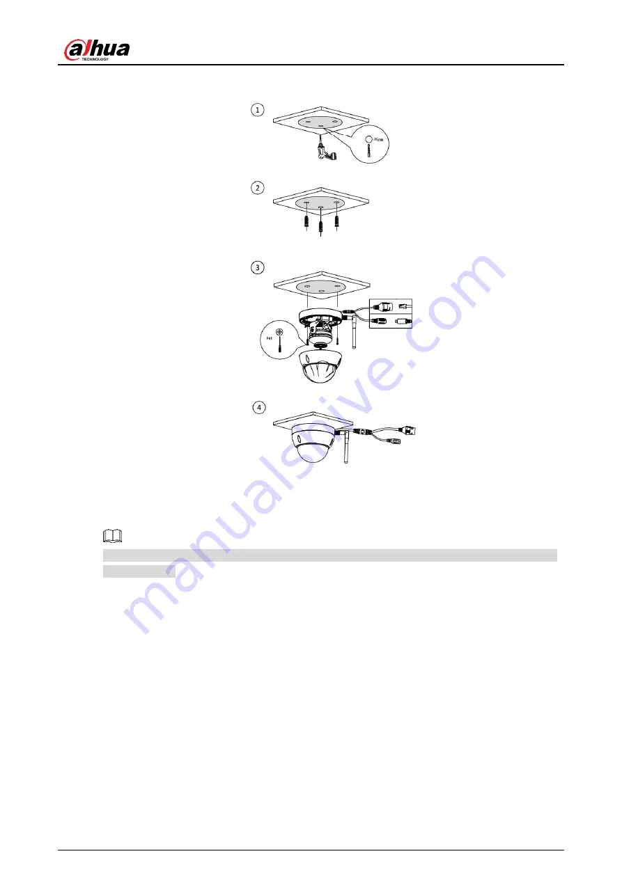 Dahua DH-IPC-HDB2X-W Quick Start Manual Download Page 15