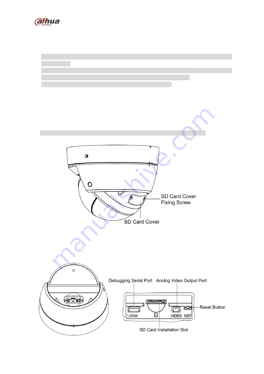 Dahua DH-IPC-PDBW8800-A180 Скачать руководство пользователя страница 10