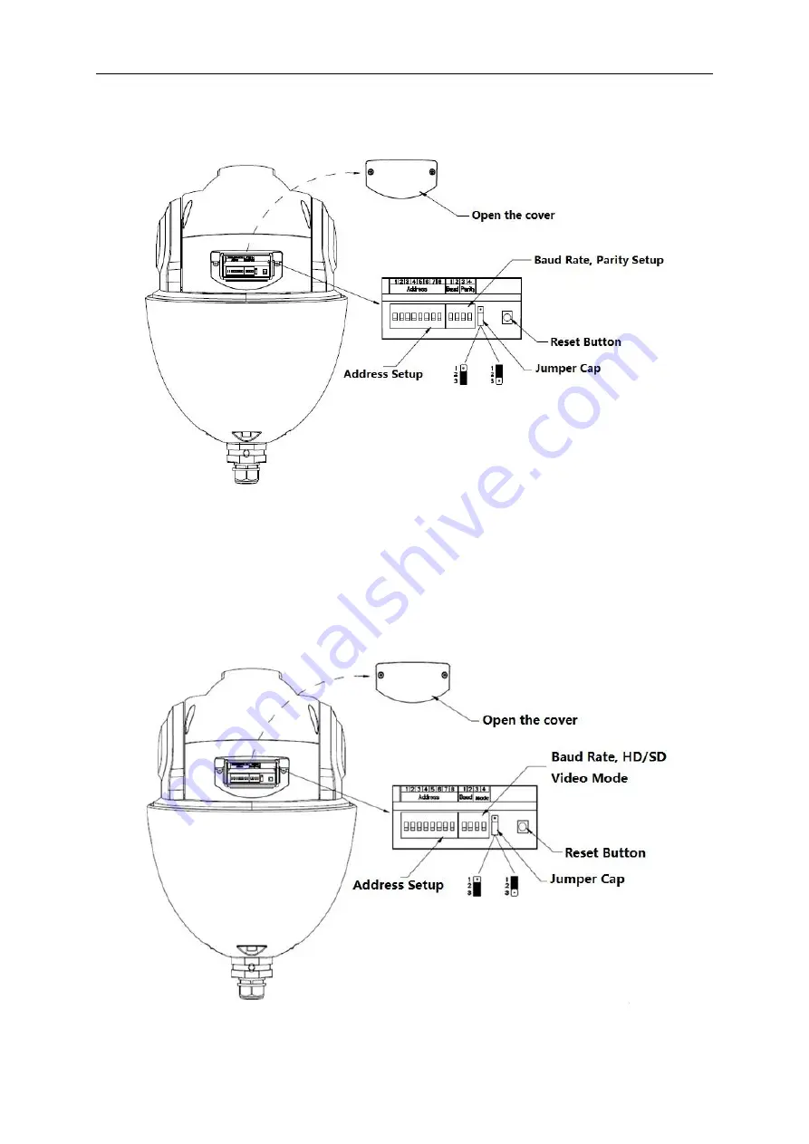 Dahua DH-SD6AL245U-HNI-IR Installation Manual Download Page 11