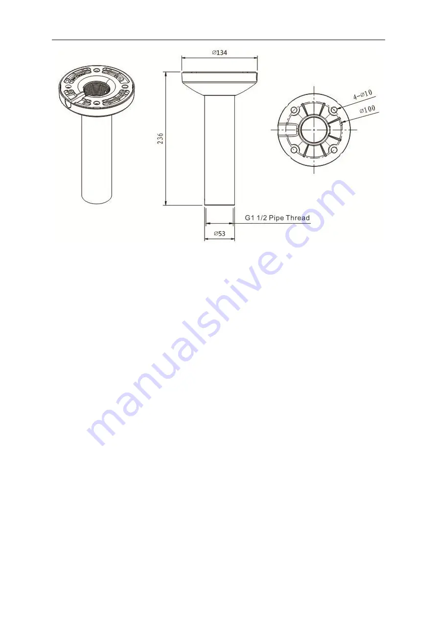 Dahua DH-SD6AL245U-HNI-IR Installation Manual Download Page 20