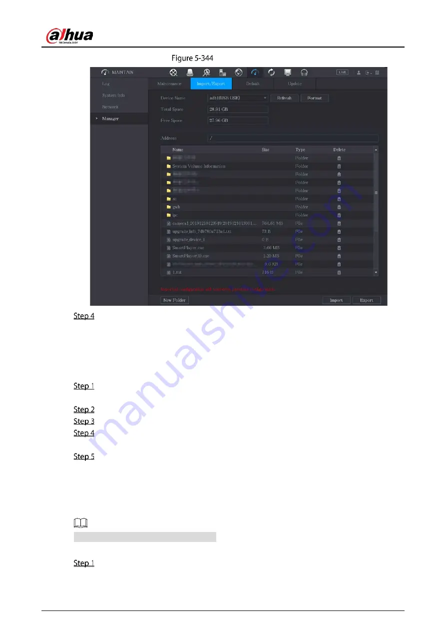 Dahua DH-XVR5104HS-4KL-I3 User Manual Download Page 342