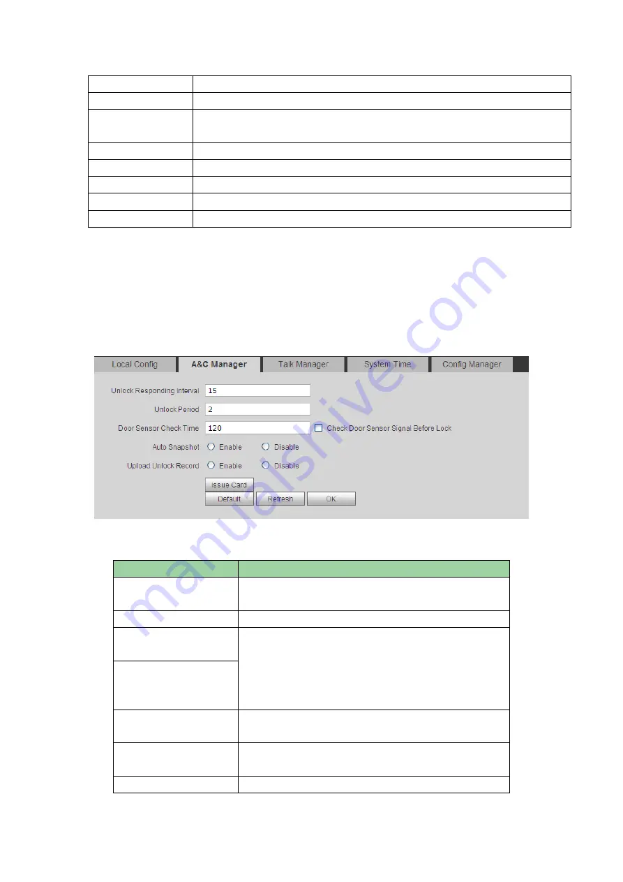 Dahua DHI-VTO2111D-WP User Manual Download Page 20