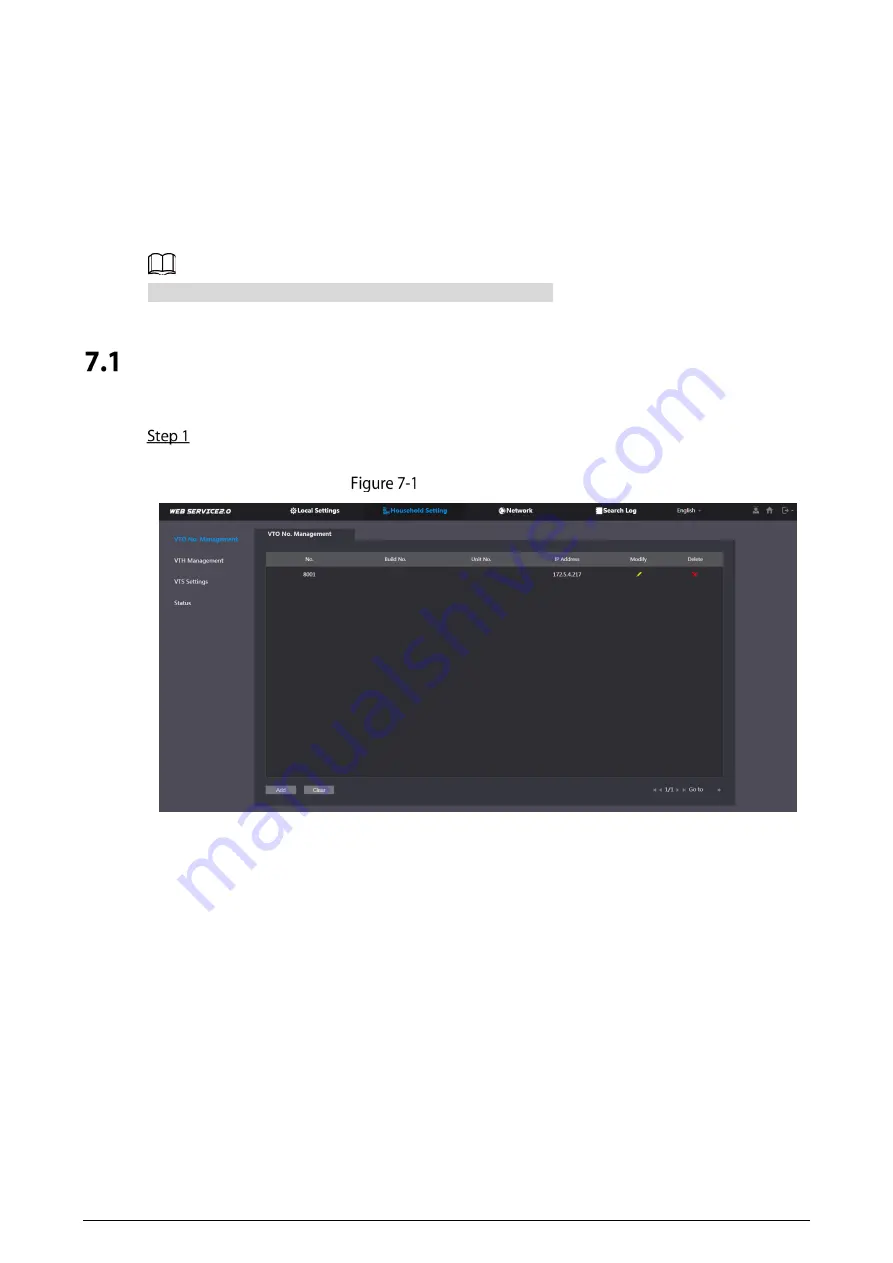 Dahua DHI-VTO4202F Series User Manual Download Page 35