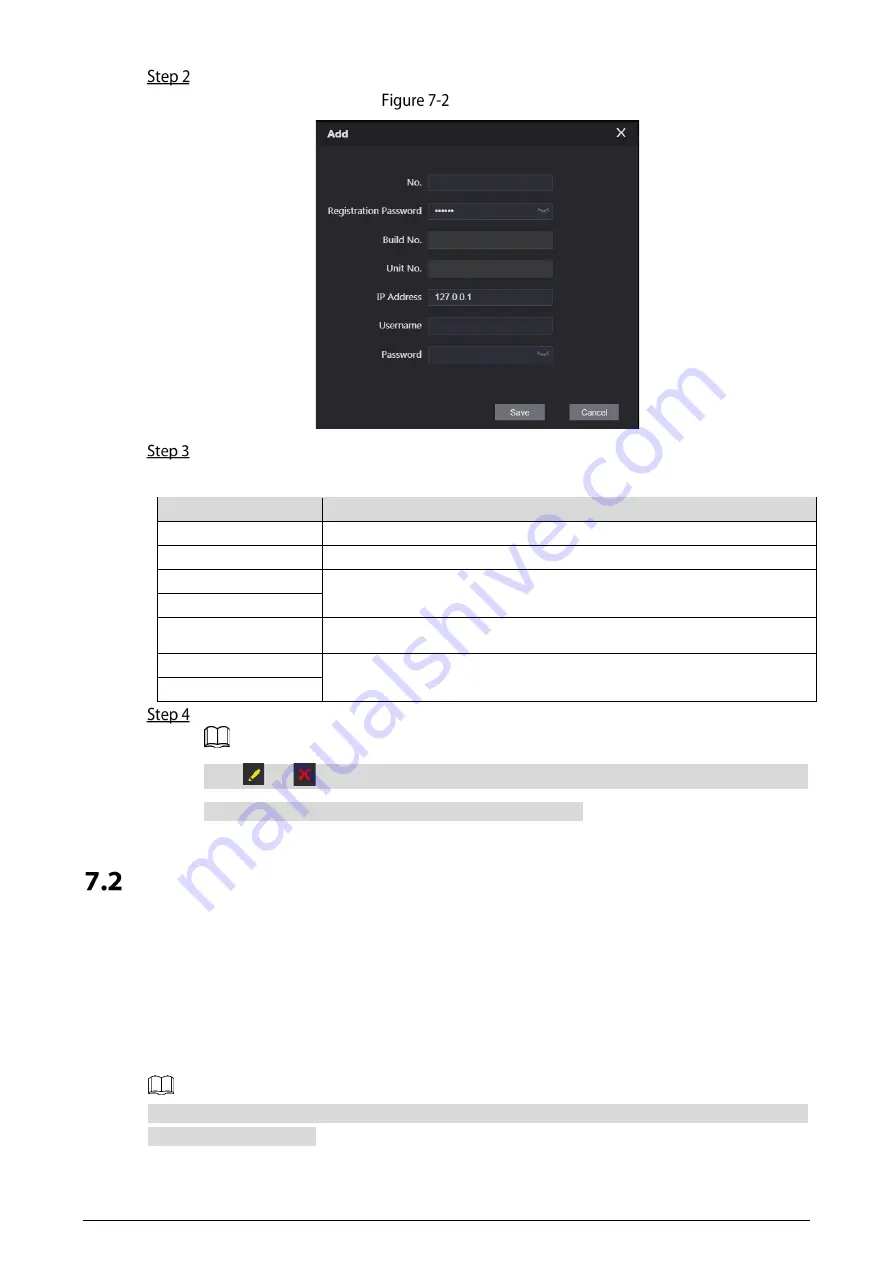 Dahua DHI-VTO4202F Series User Manual Download Page 36