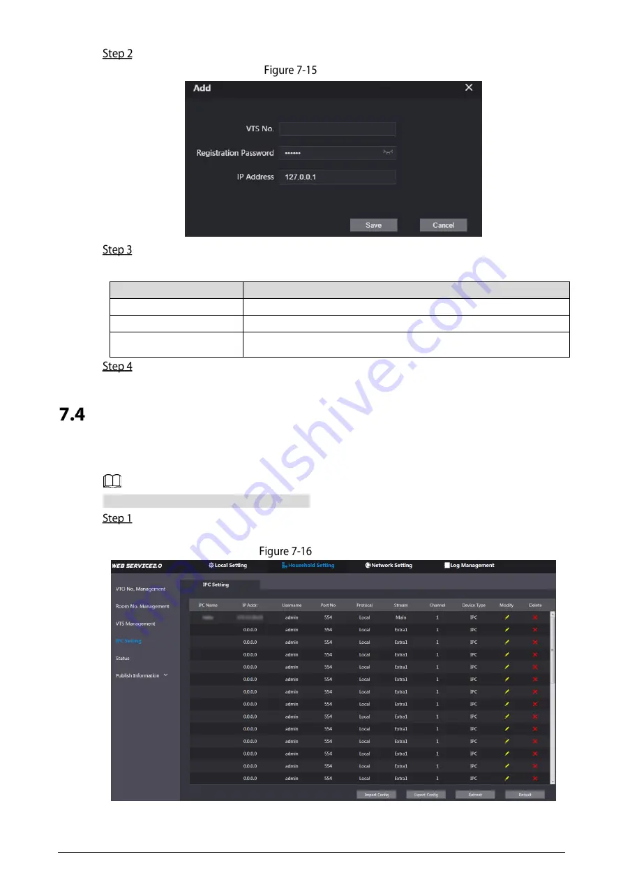 Dahua DHI-VTO4202F Series User Manual Download Page 42