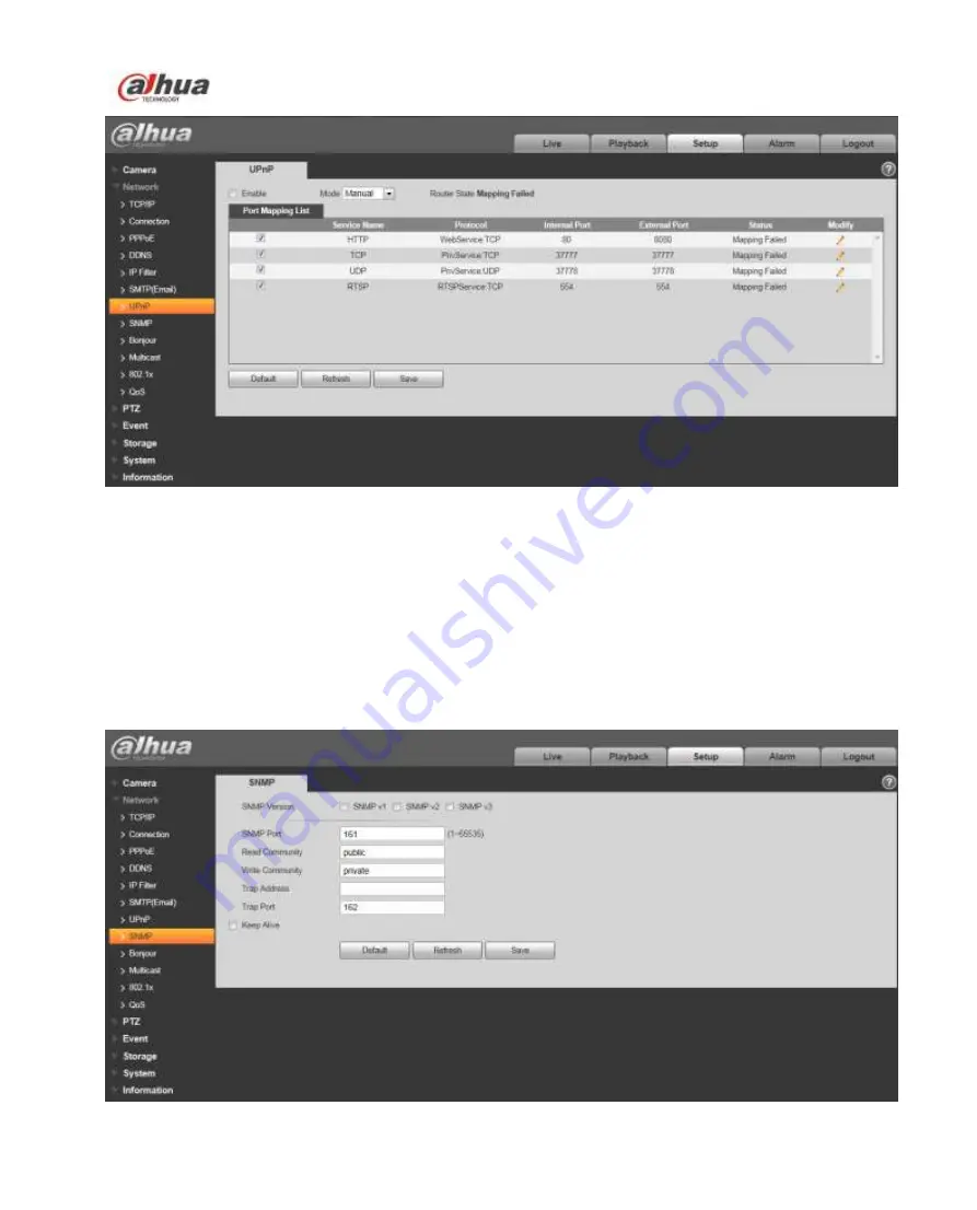 Dahua F4X5 Operation Manual Download Page 49