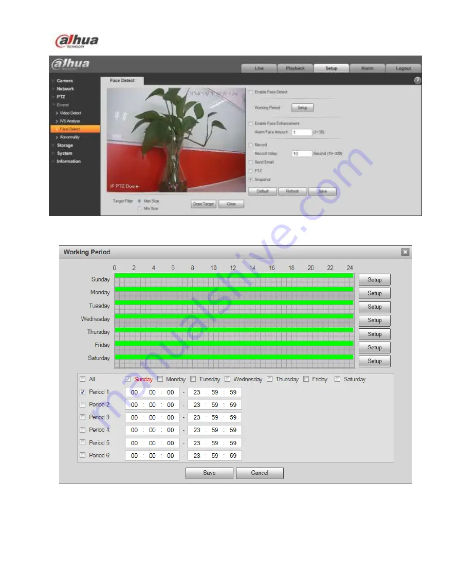 Dahua F4X5 Operation Manual Download Page 74