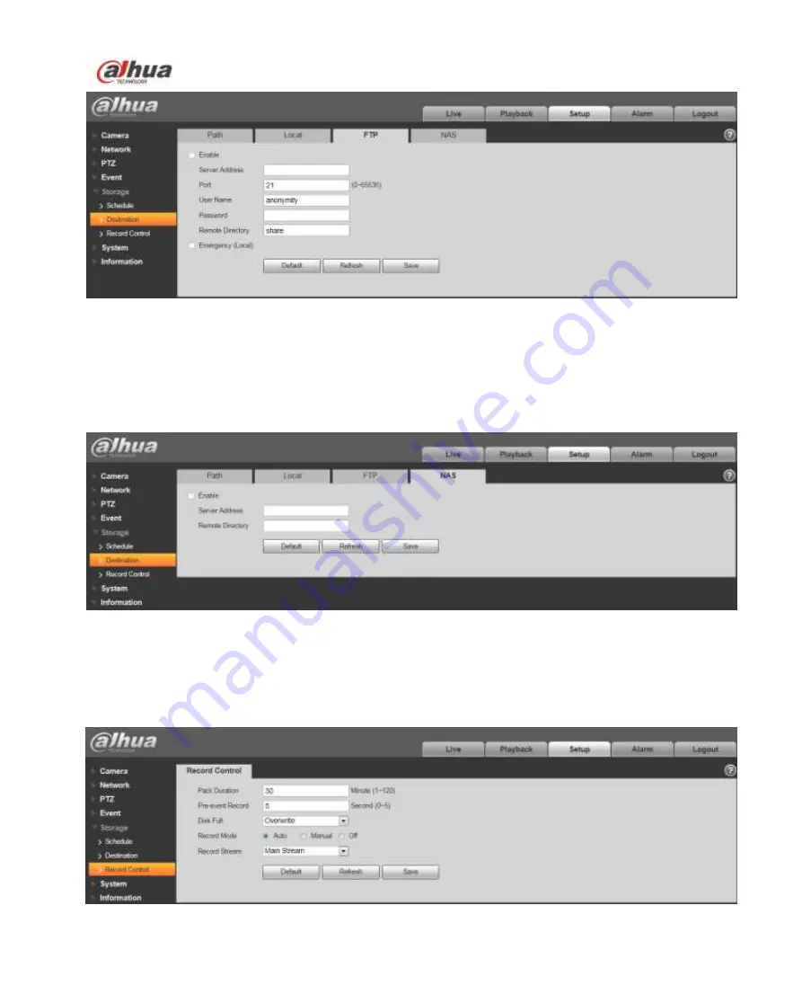 Dahua F4X5 Operation Manual Download Page 84