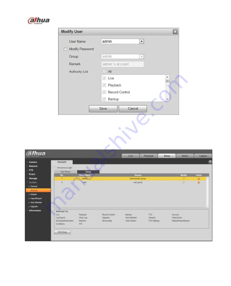 Dahua F4X5 Operation Manual Download Page 90