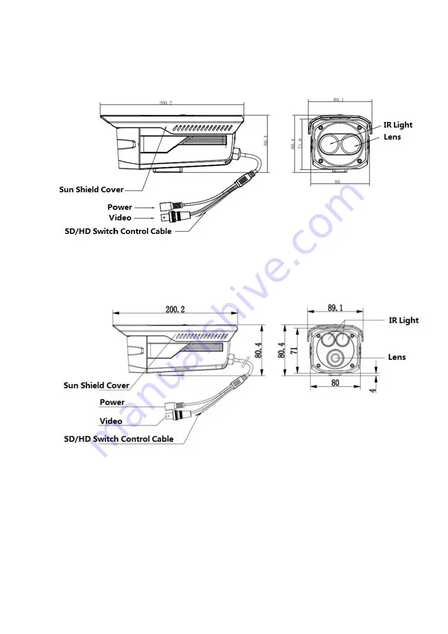 Dahua HAC-HFW1200D-0360B-S4 Скачать руководство пользователя страница 7