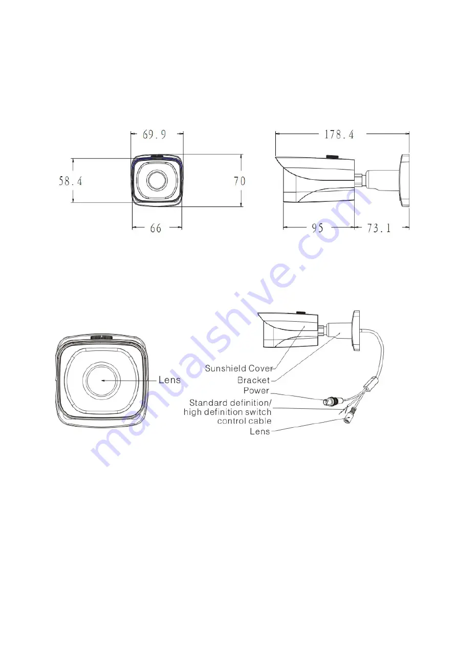 Dahua HAC-HFW2100EP/N User Manual Download Page 9