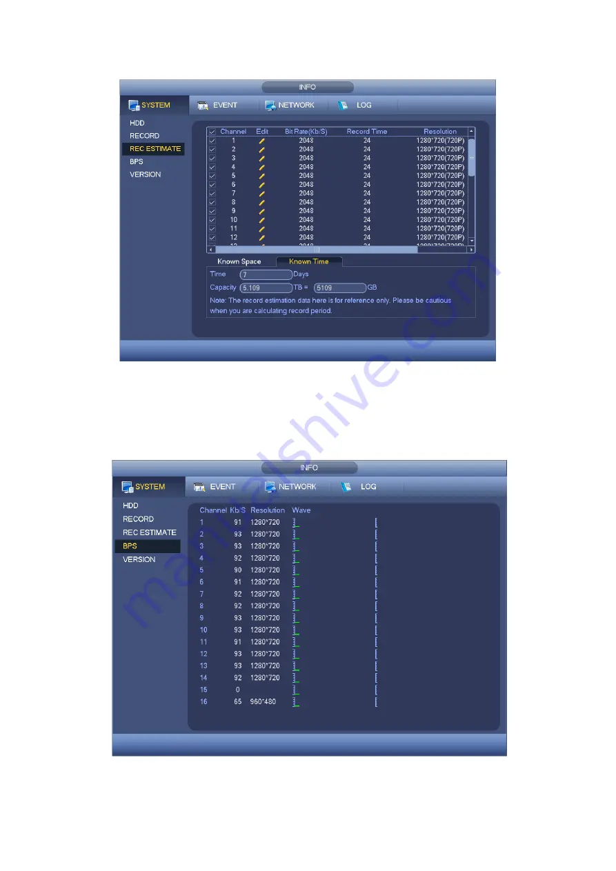 Dahua HCVR2108C-S2 Series User Manual Download Page 277