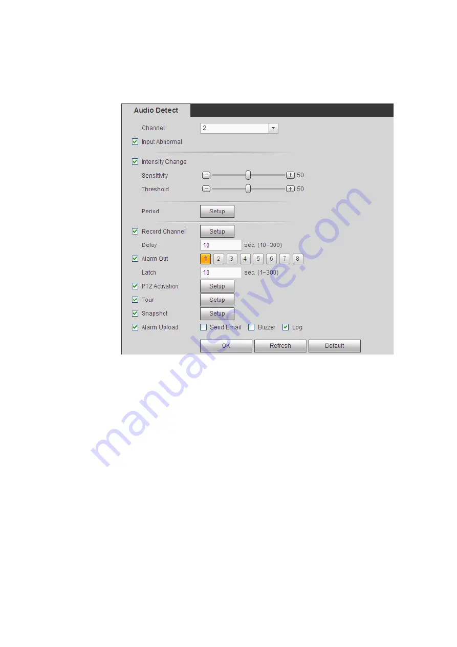 Dahua HCVR82**A-S3 Series User Manual Download Page 293