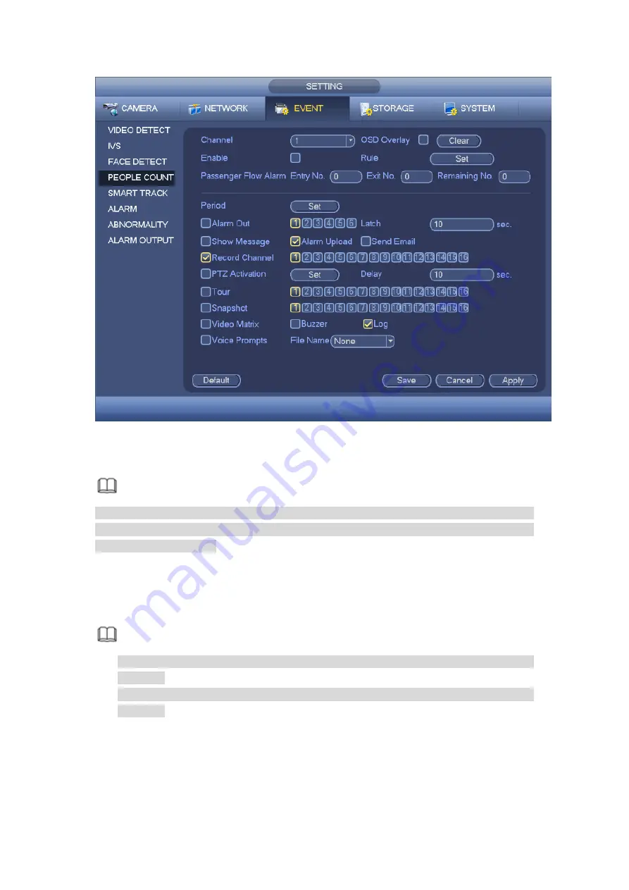 Dahua HCVR8204A-S3 User Manual Download Page 205