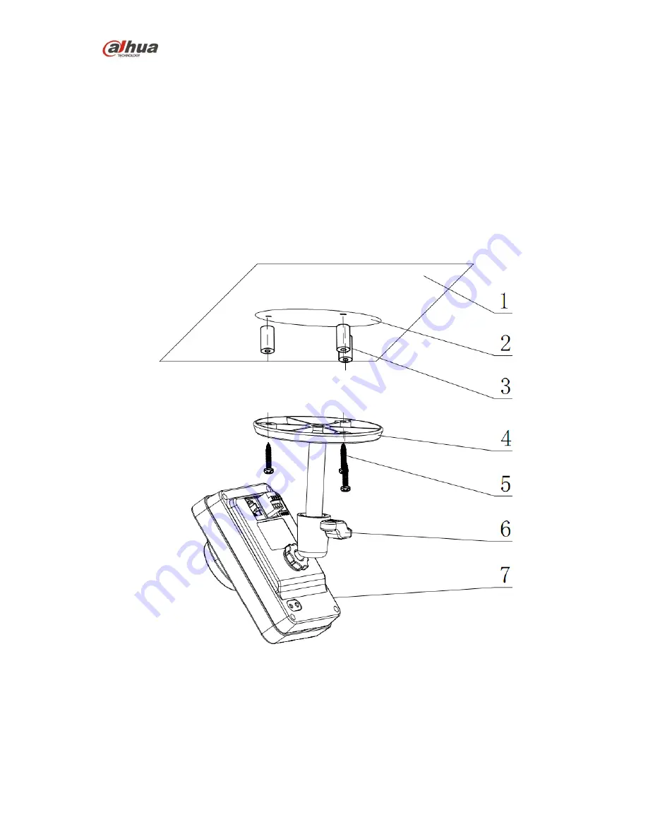 Dahua HD Cube Network Camera Quick Start Manual Download Page 10