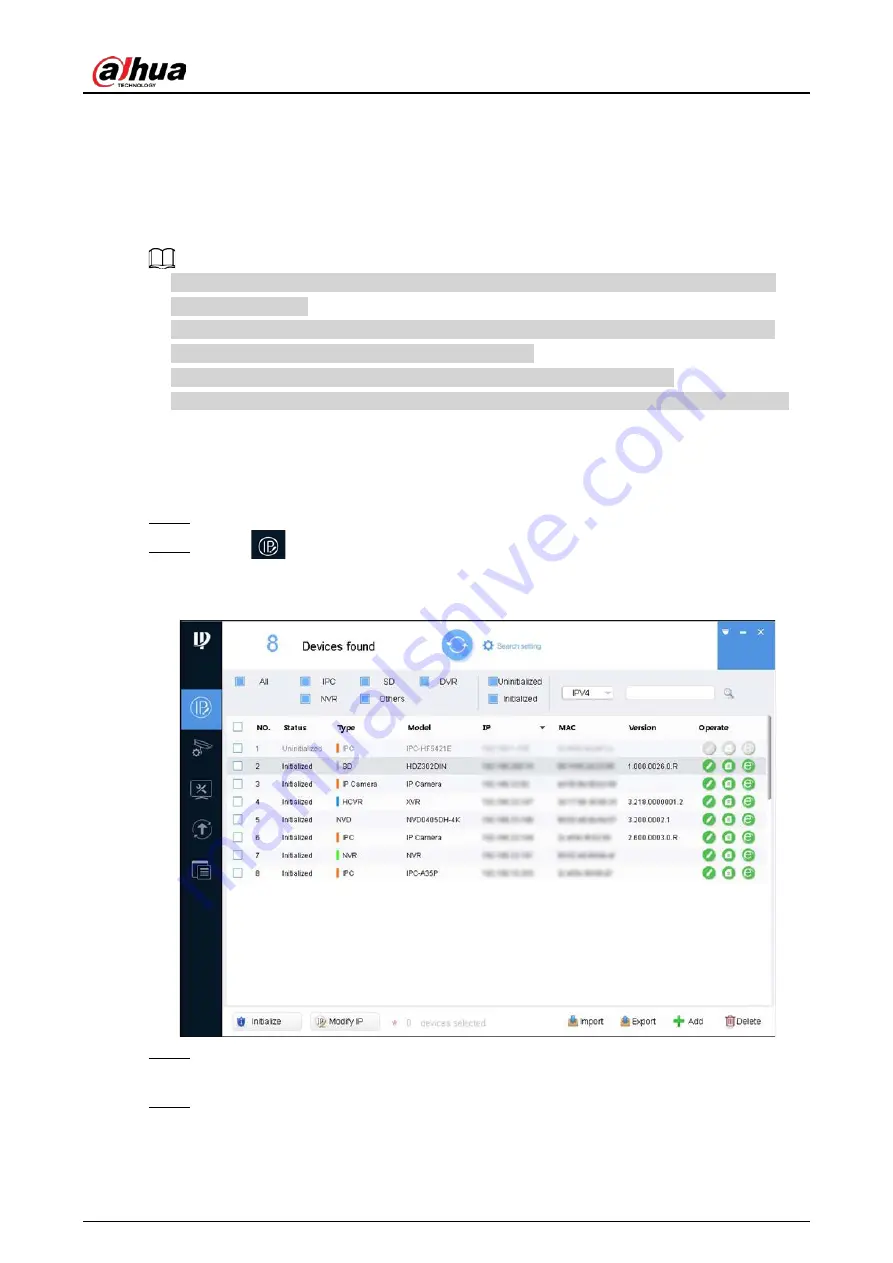 Dahua IPC-HDW3849H-AS-PV-0280B Quick Start Manual Download Page 9