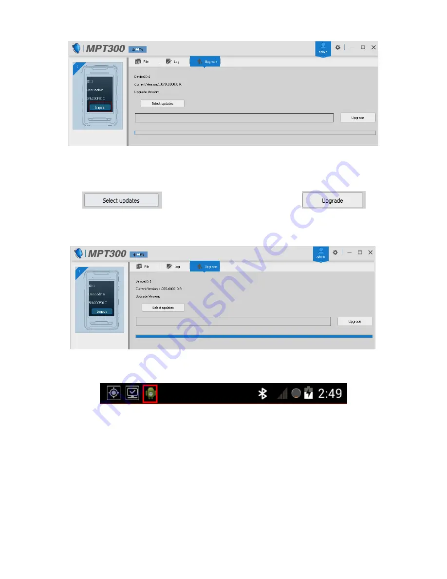 Dahua MPT300 User Manual Download Page 57