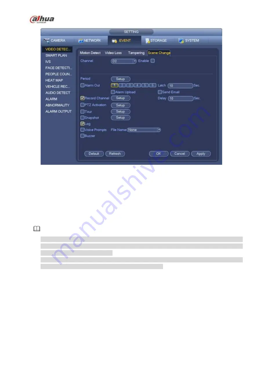 Dahua NVR21-S2 SERIES User Manual Download Page 244