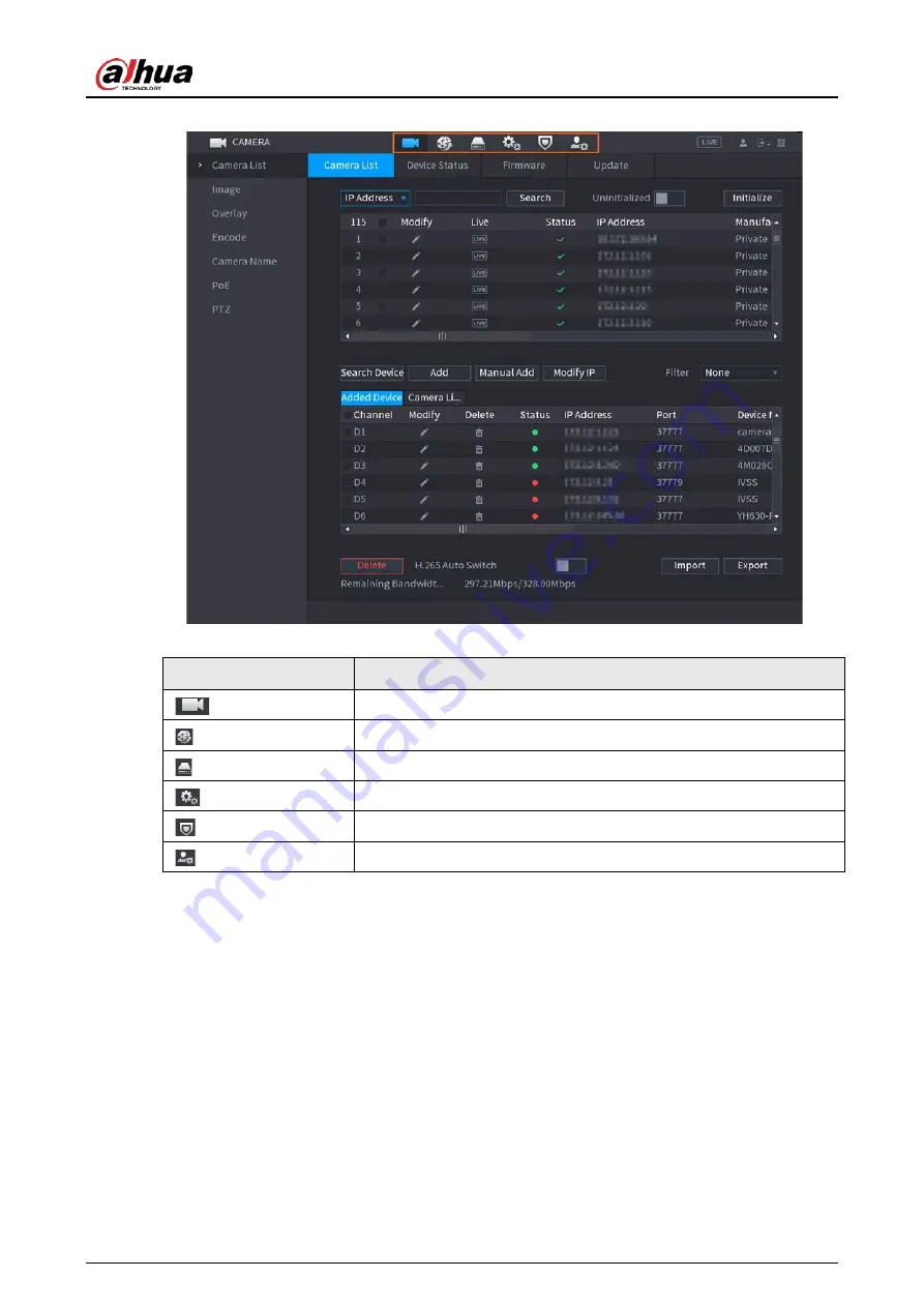 Dahua NVR41-4KS2 Series User Manual Download Page 204