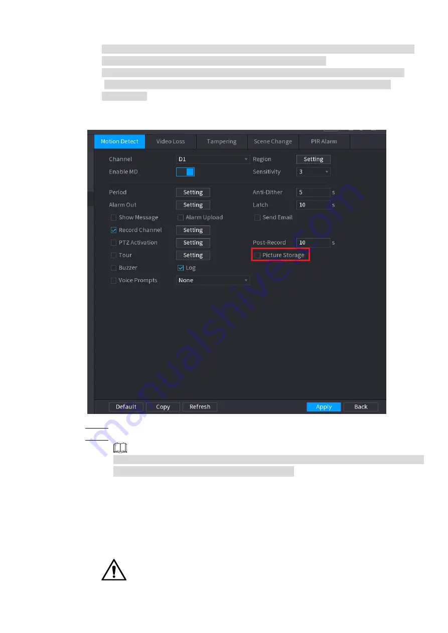 Dahua NVR41-P series User Manual Download Page 117