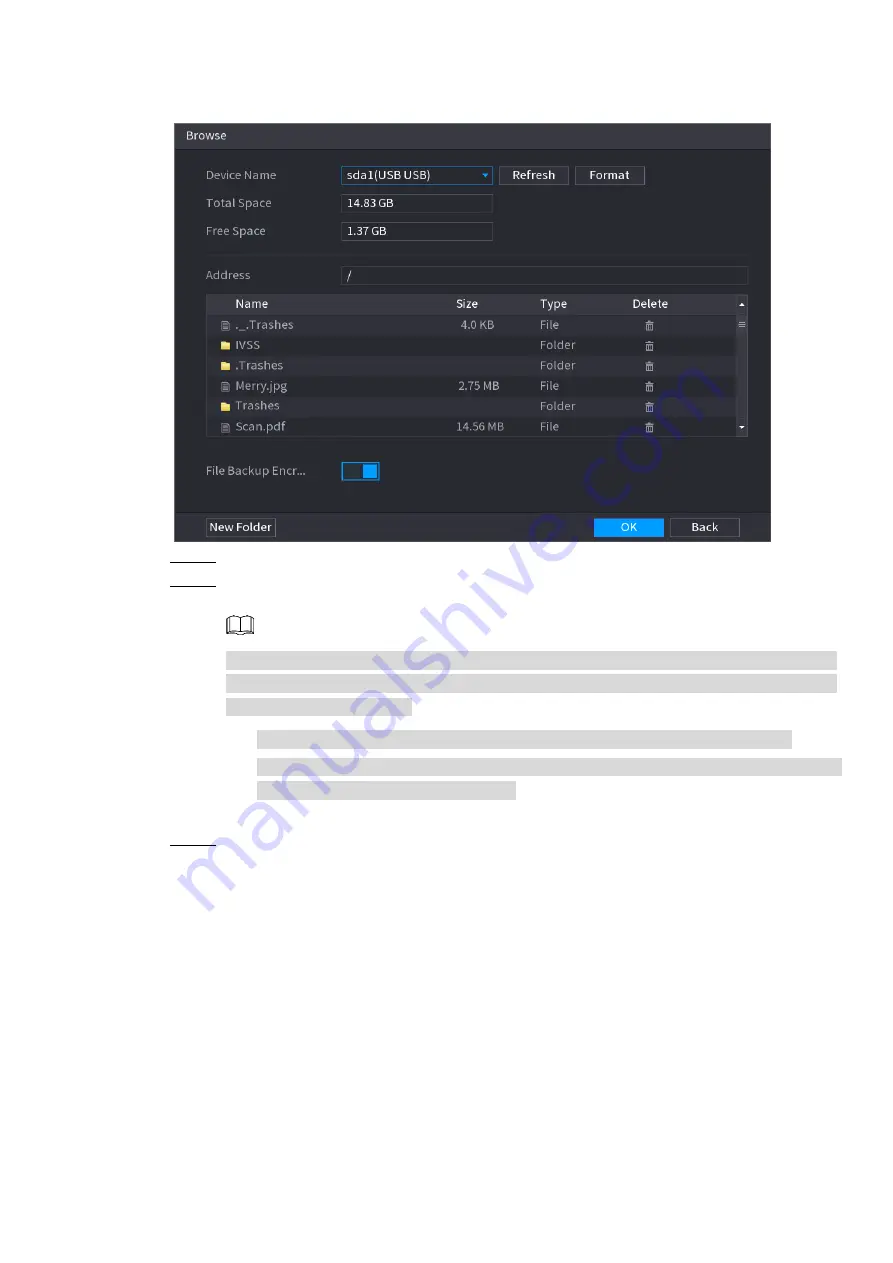 Dahua NVR41-P series User Manual Download Page 122