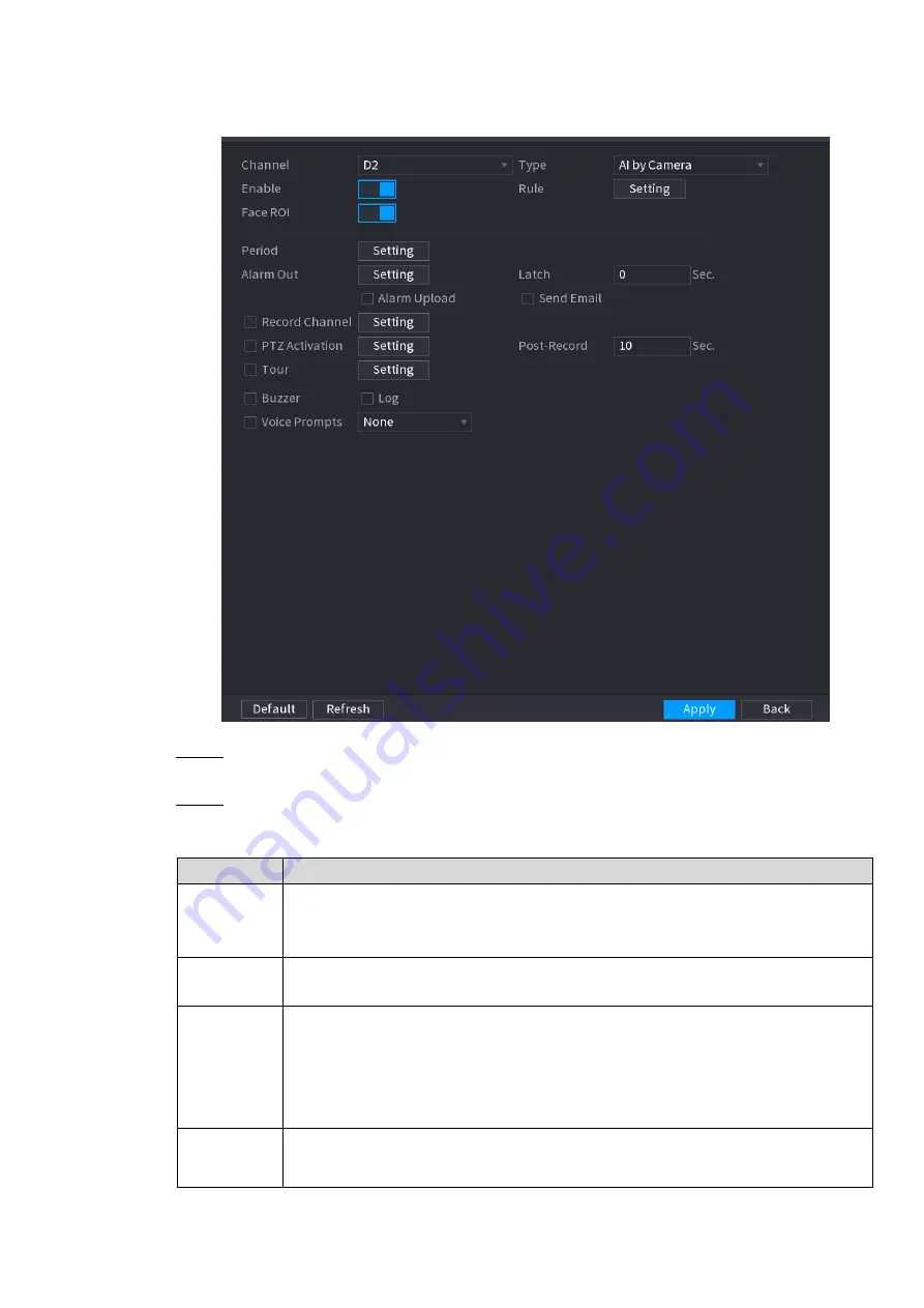 Dahua NVR41-P series User Manual Download Page 190