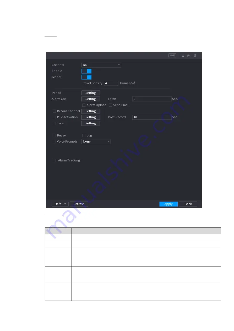 Dahua NVR41-P series User Manual Download Page 217