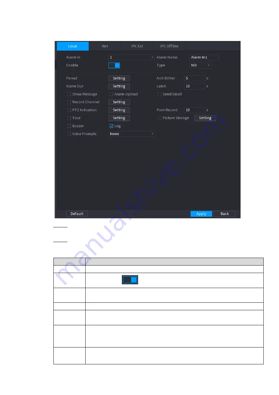 Dahua NVR41-P series User Manual Download Page 237