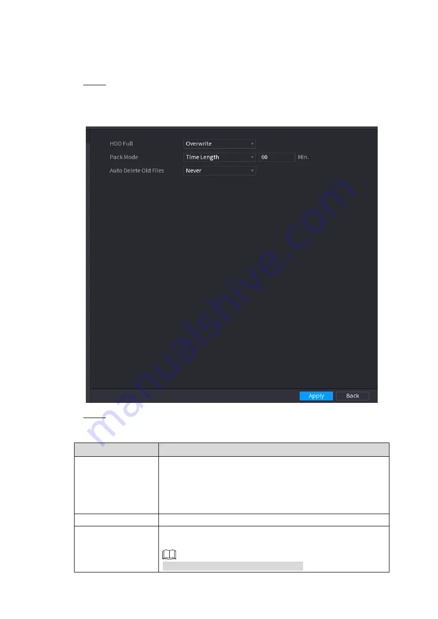 Dahua NVR41-P series User Manual Download Page 299