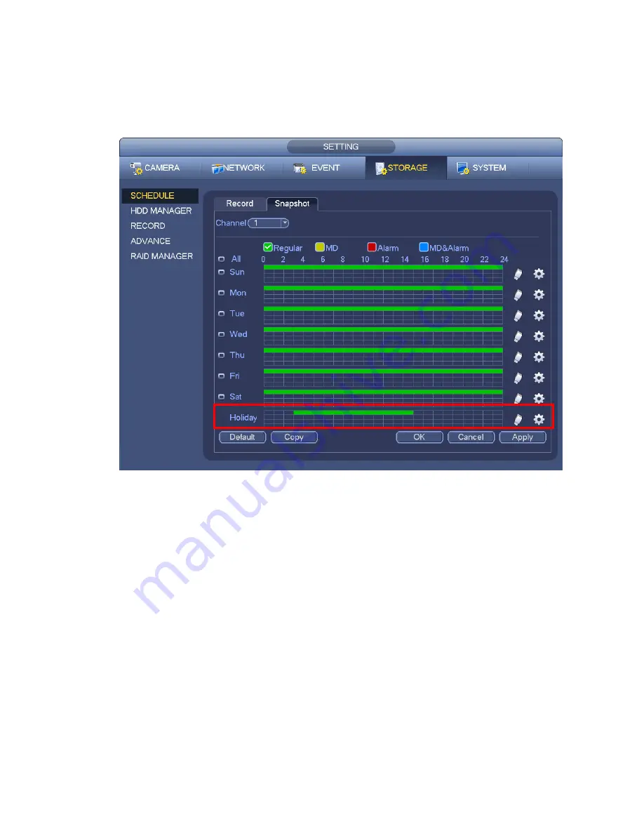 Dahua NVR4108-P User Manual Download Page 156