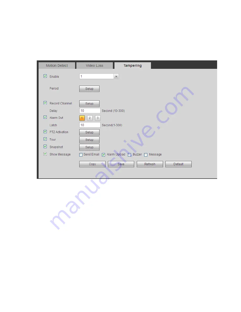 Dahua NVR4108-P User Manual Download Page 265