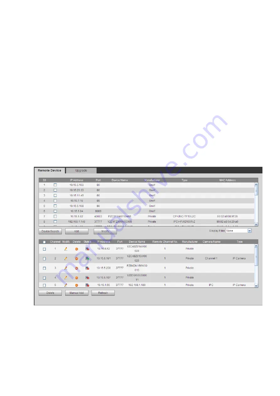 Dahua NVR6032K User Manual Download Page 135