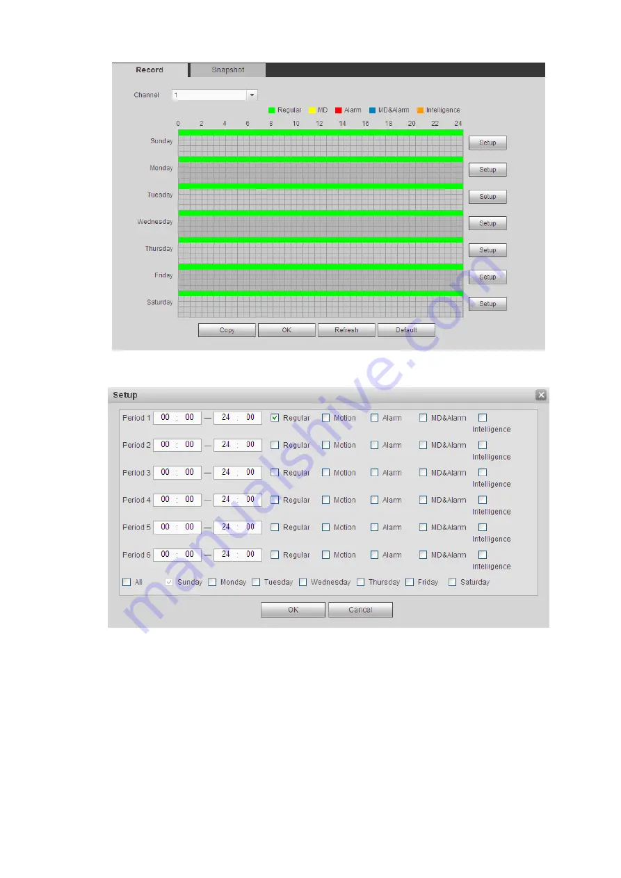 Dahua NVR6032K User Manual Download Page 176