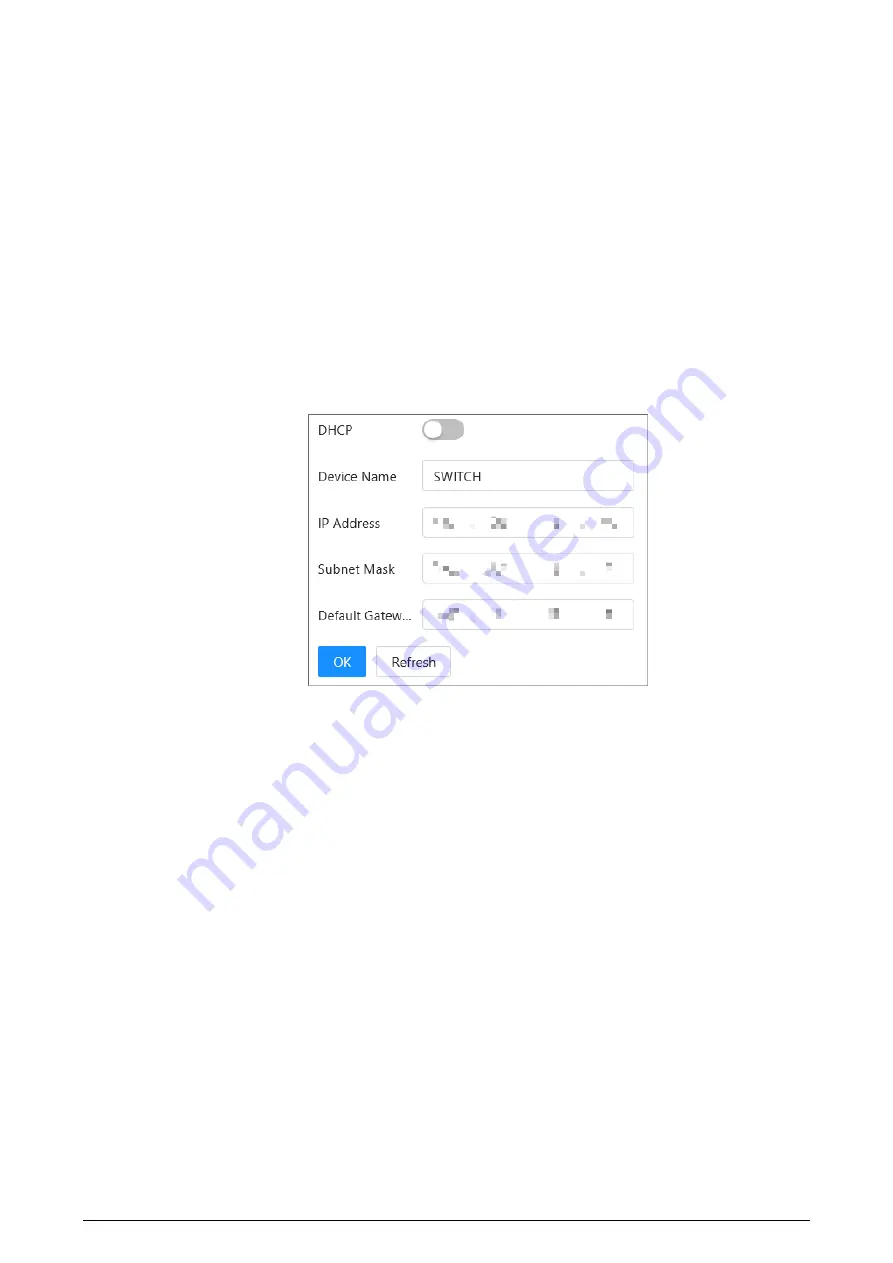 Dahua PFS4307-4ET-96 Web Operation Manual Download Page 9