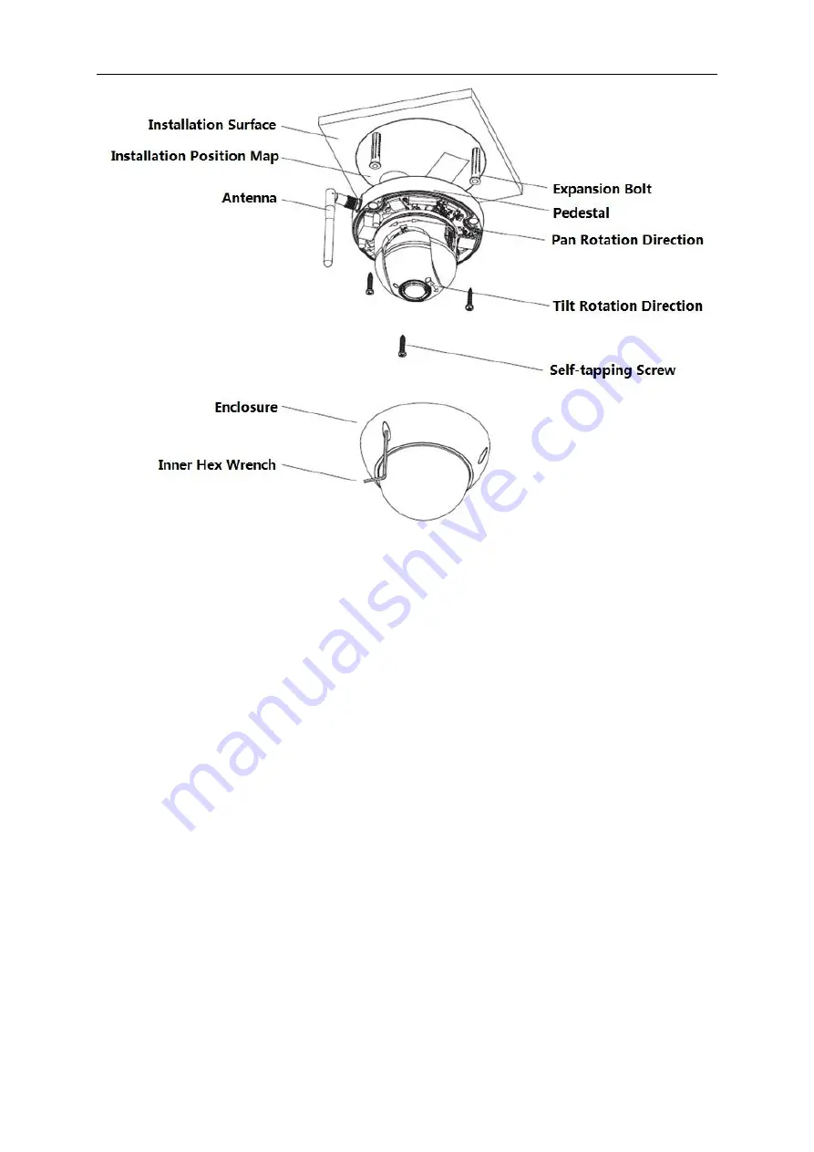 Dahua SD22404T-GN-W Installation Manual Download Page 12