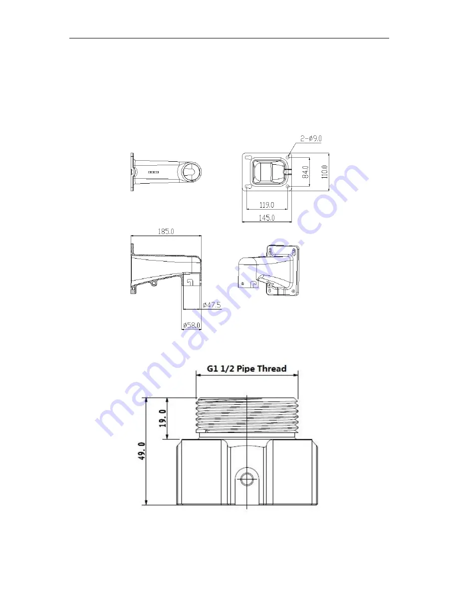 Dahua SD6C230U-HNI Installation Manual Download Page 20