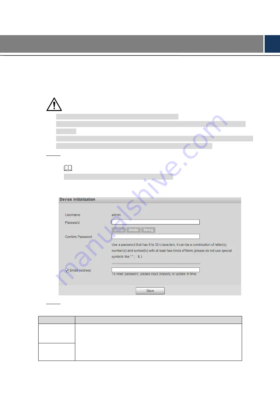 Dahua TPC-BF2221-TB7F8 Quick Start Manual Download Page 15