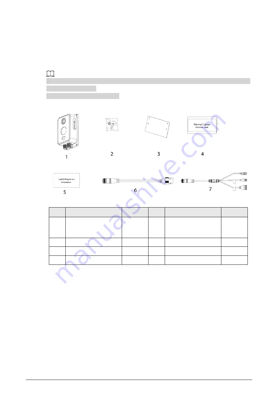 Dahua TPC-KF2241-T Скачать руководство пользователя страница 7