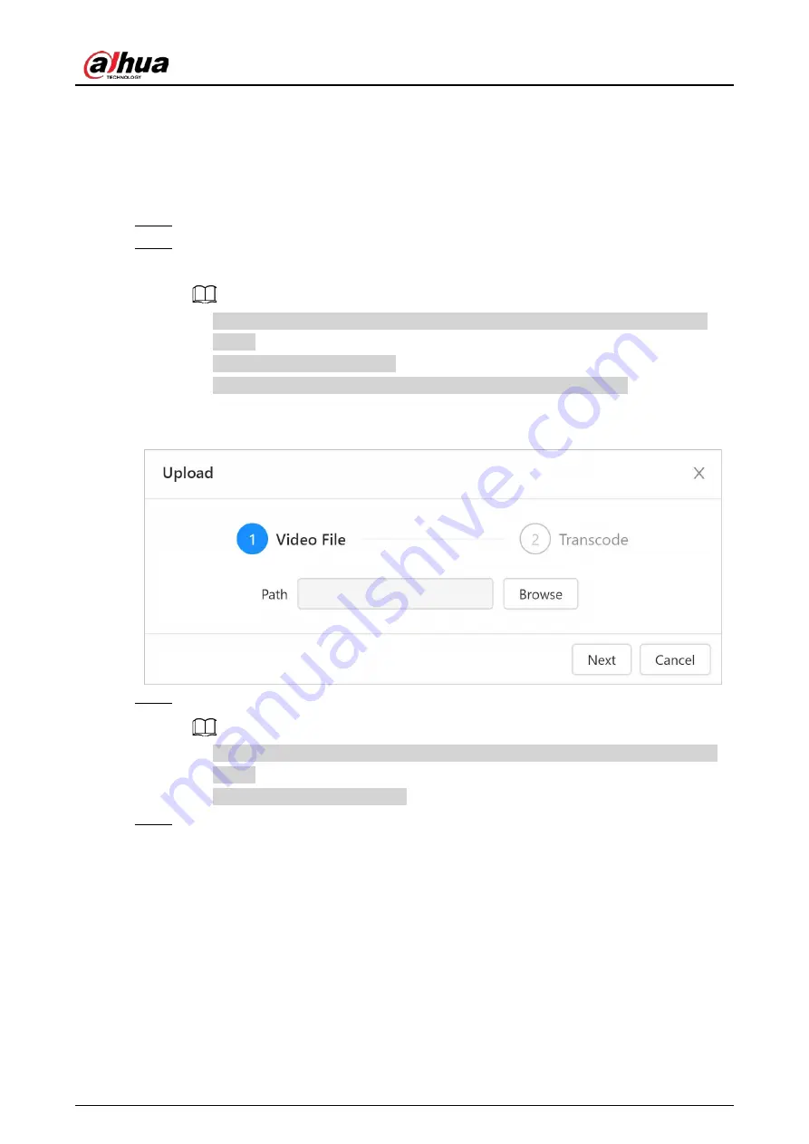 Dahua VTA8 Series Quick Start Manual Download Page 31