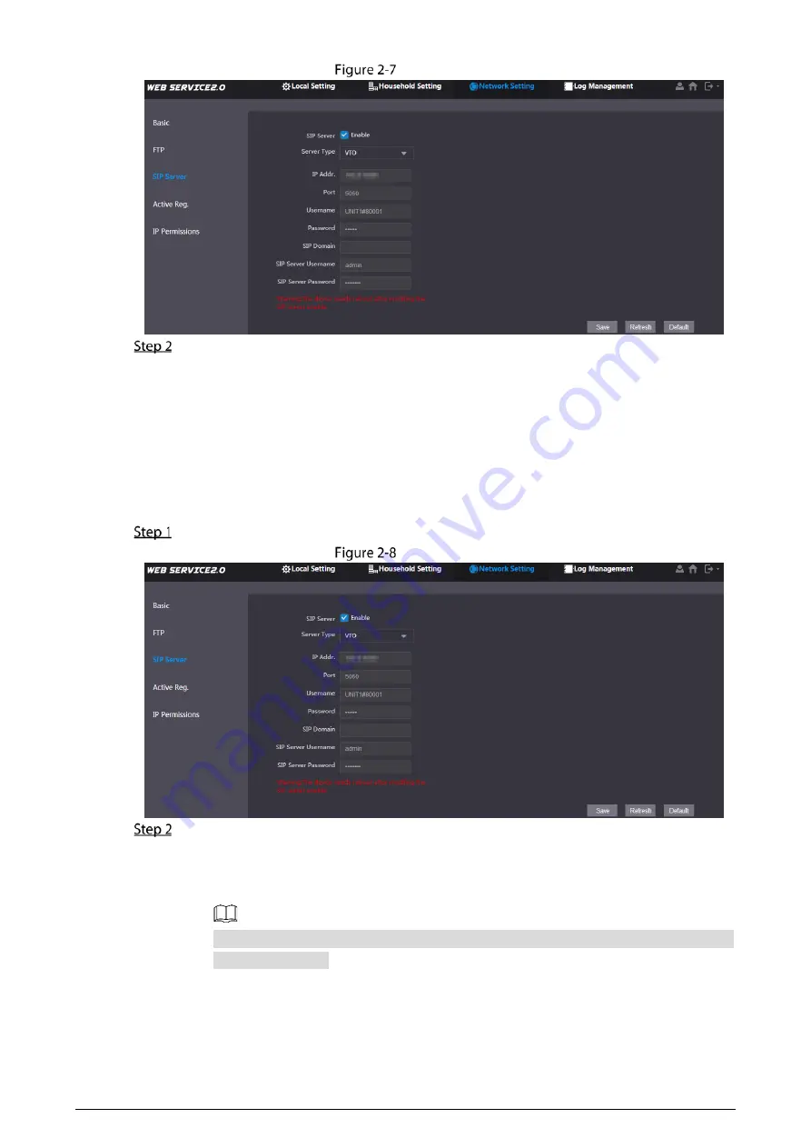 Dahua VTH2611L-WP User Manual Download Page 13