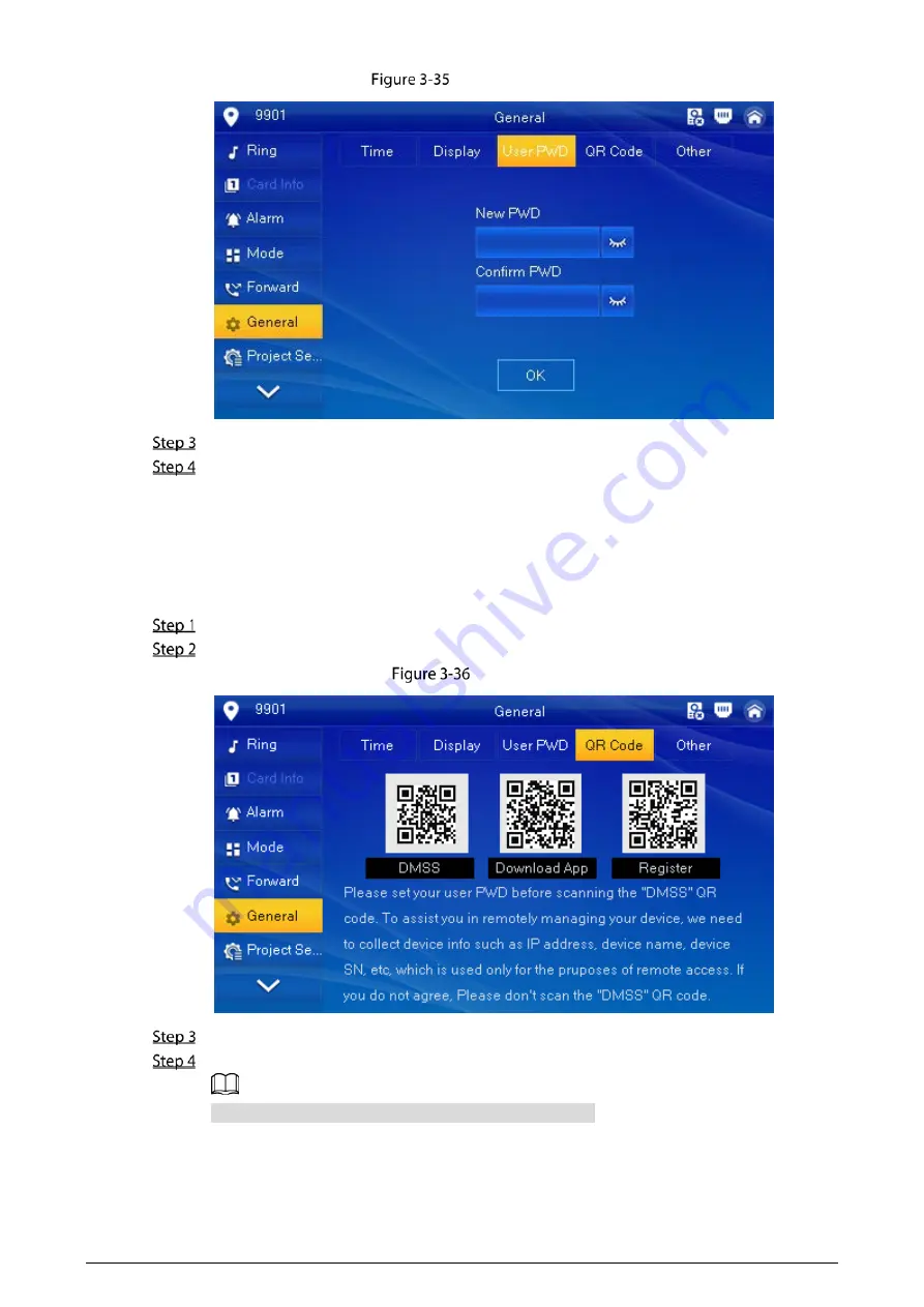 Dahua VTH2611L-WP User Manual Download Page 55