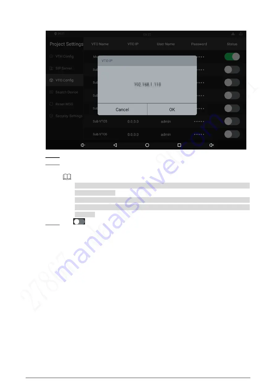 Dahua VTH5321GW-W User Manual Download Page 34