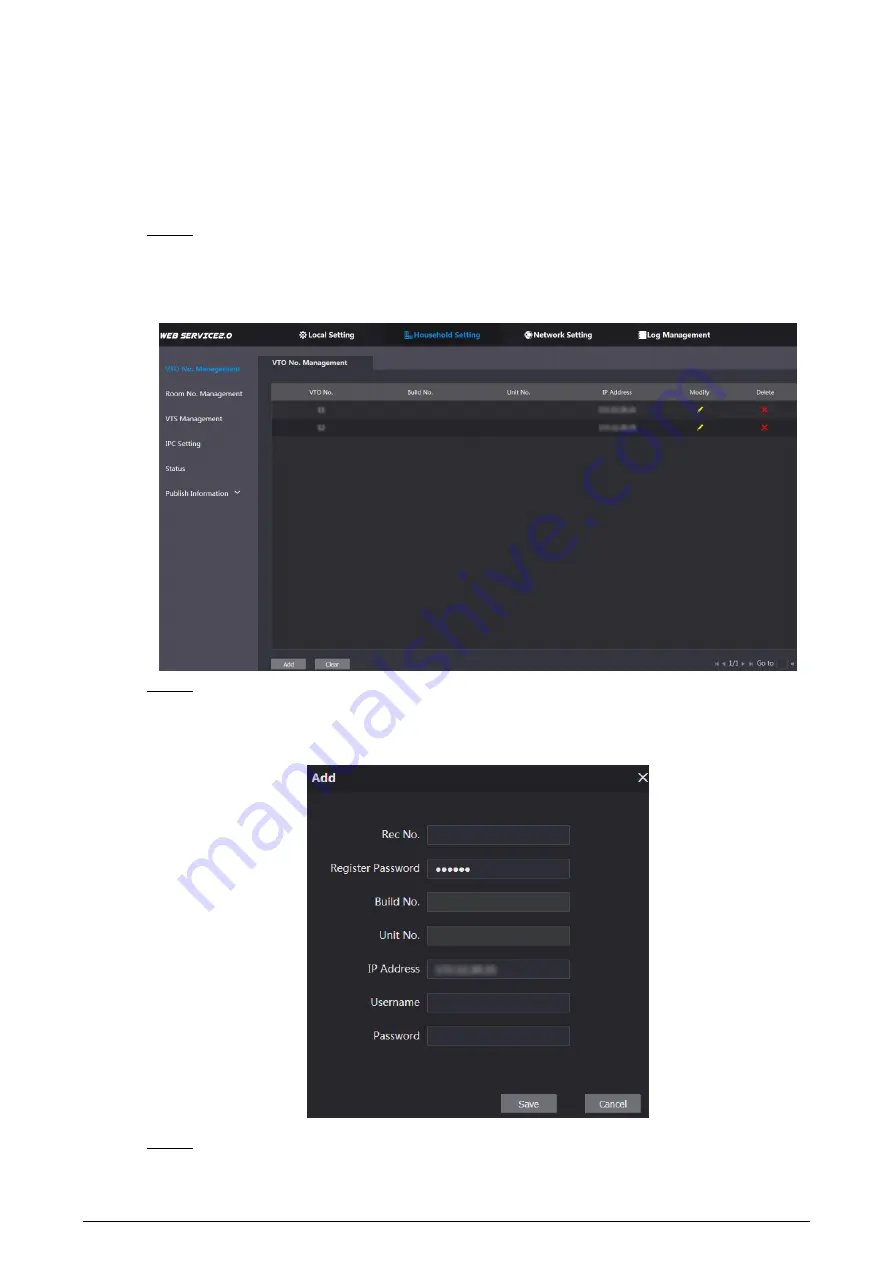 Dahua VTH5341G-W User Manual Download Page 17