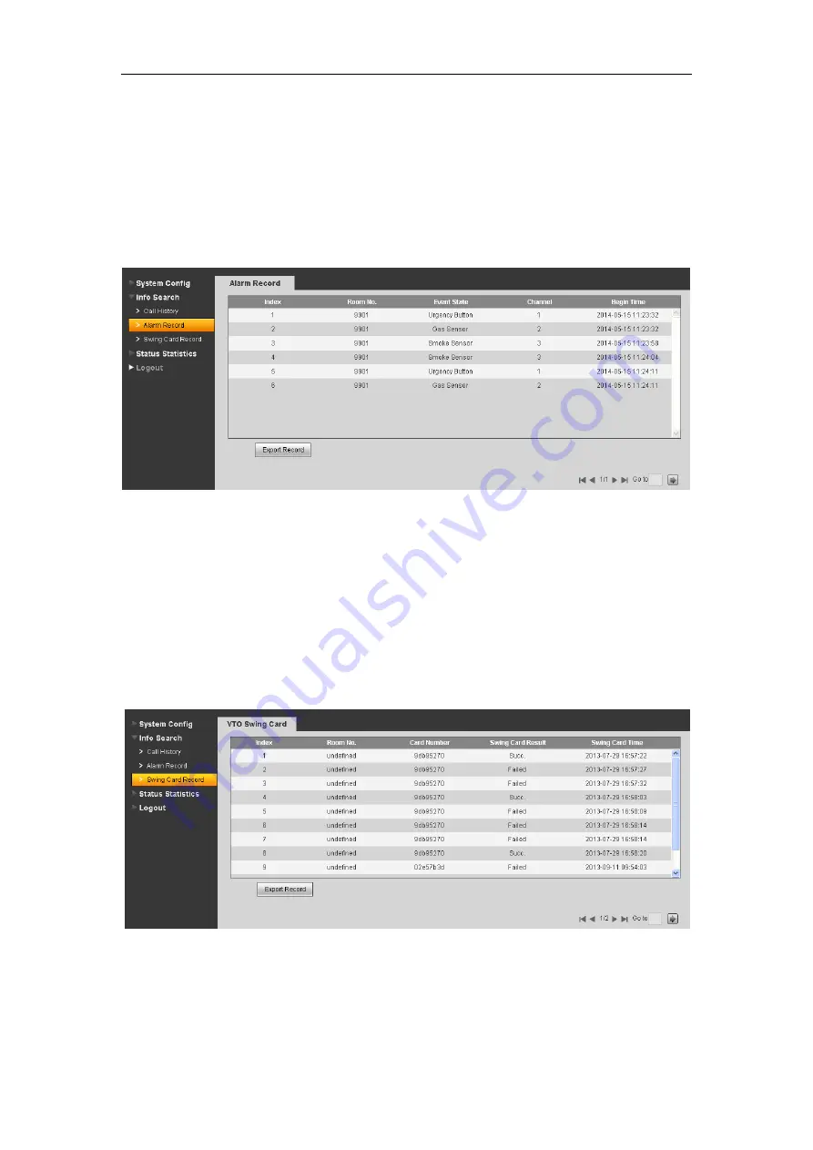 Dahua VTO12 Series User Manual Download Page 45