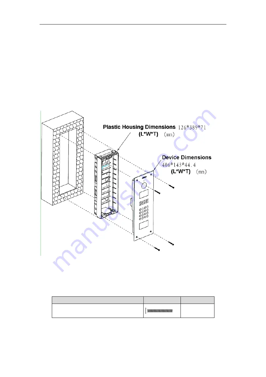 Dahua VTO1220A Скачать руководство пользователя страница 12