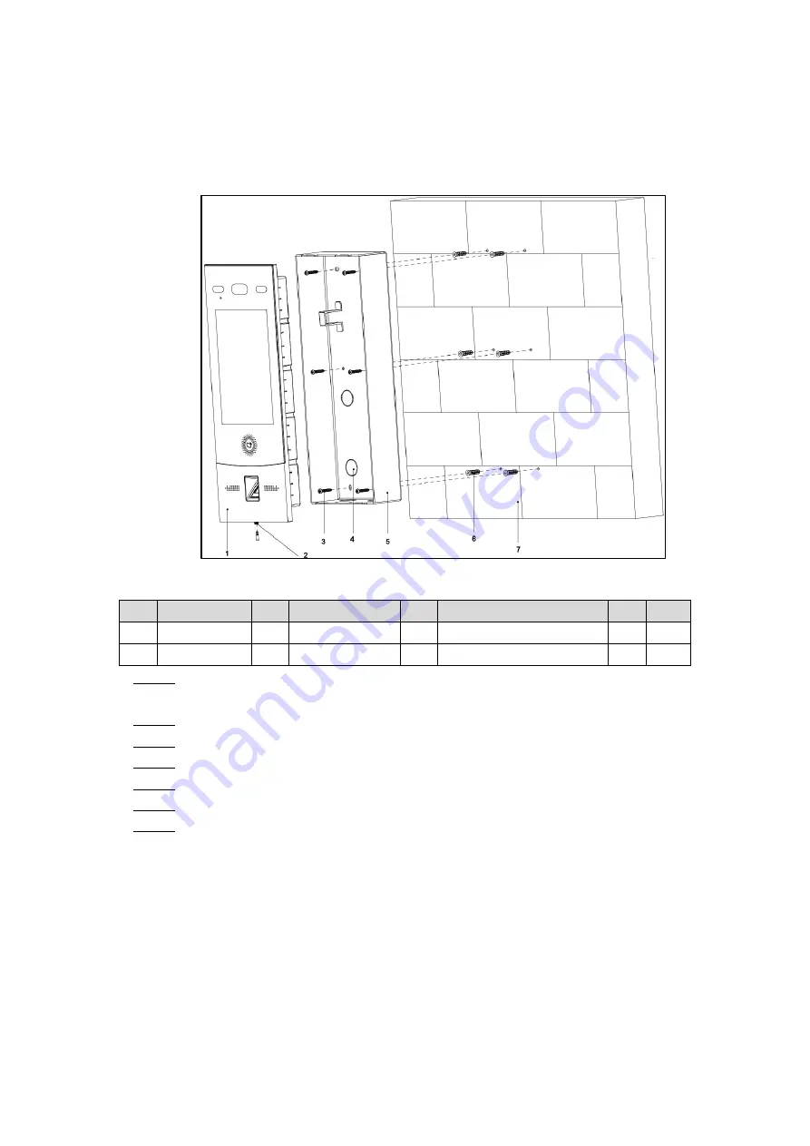 Dahua VTO7541G Quick Start Manual Download Page 11