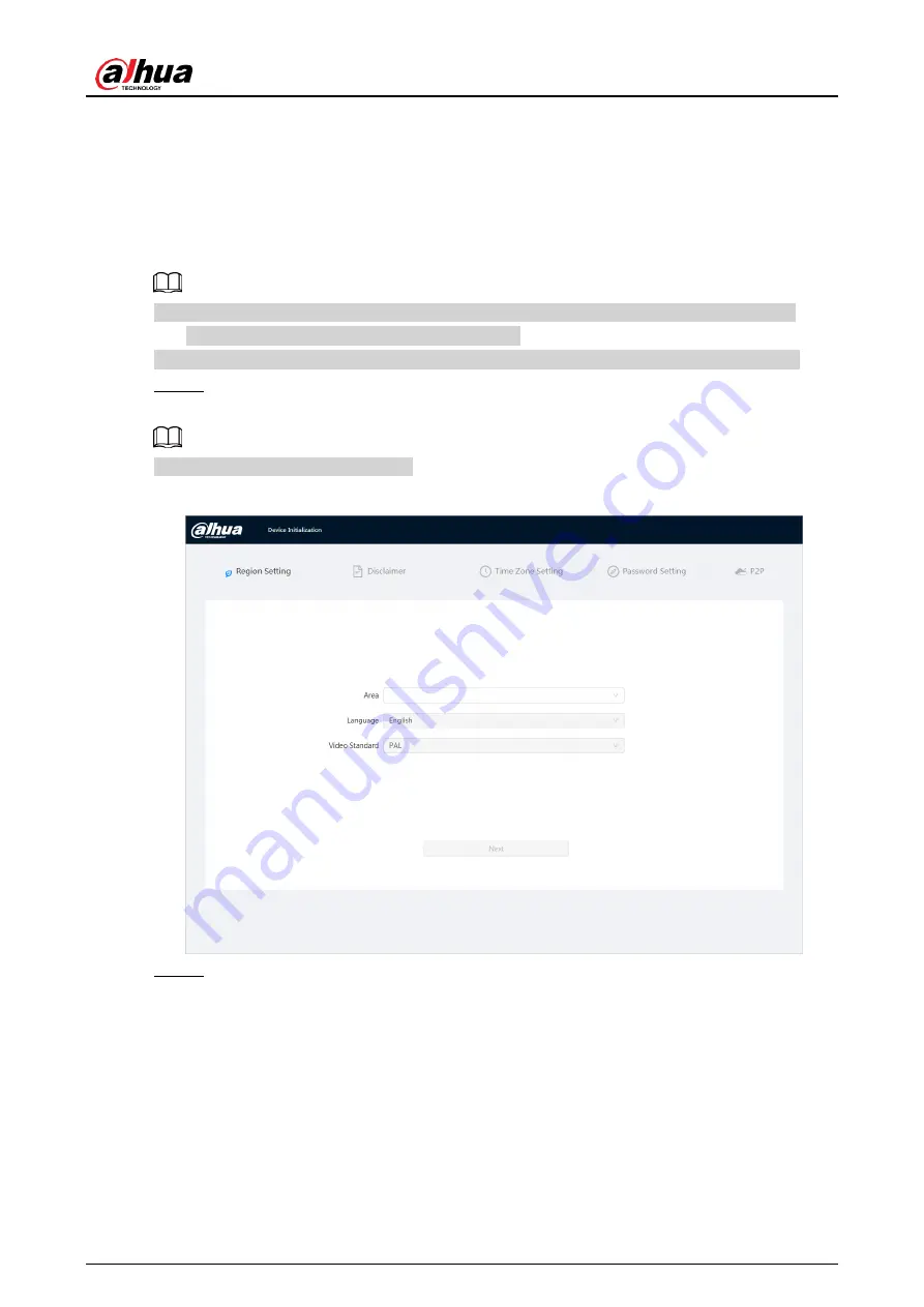 Dahua web 5.0 Operation Manual Download Page 10